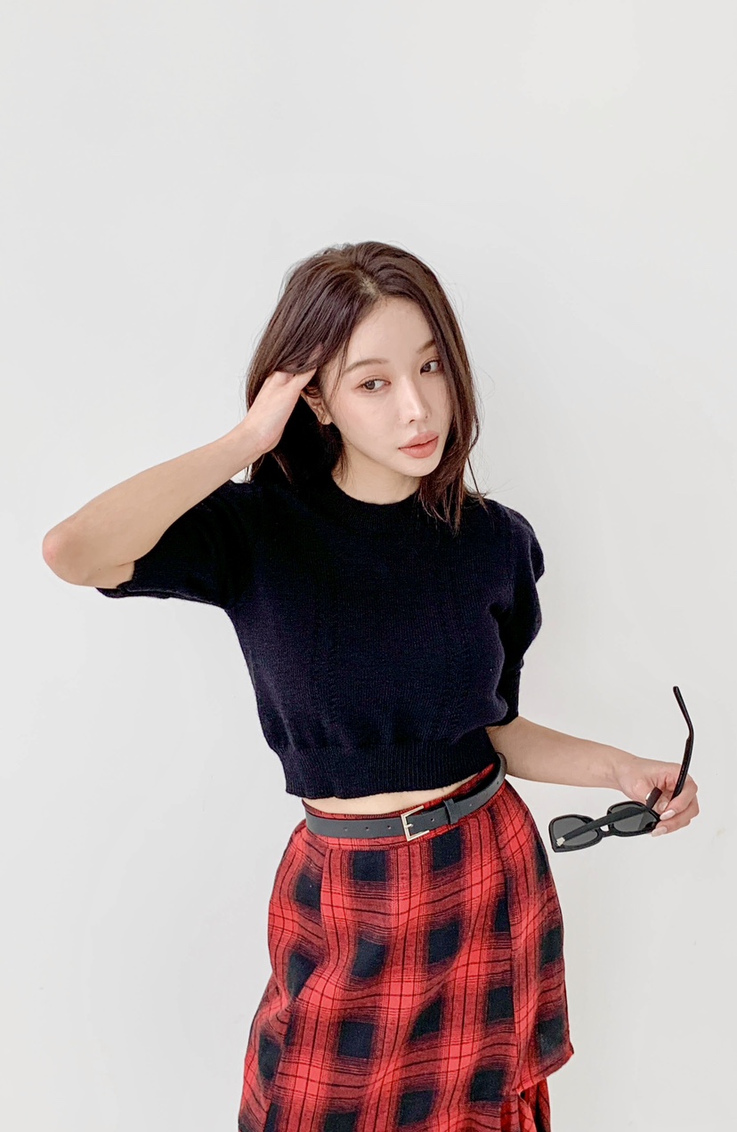 EIGHTGLOW韓國直郵㊣女裝新品時尚熱賣25秋冬推薦真品針織衫EIGHTGLOW針織衫