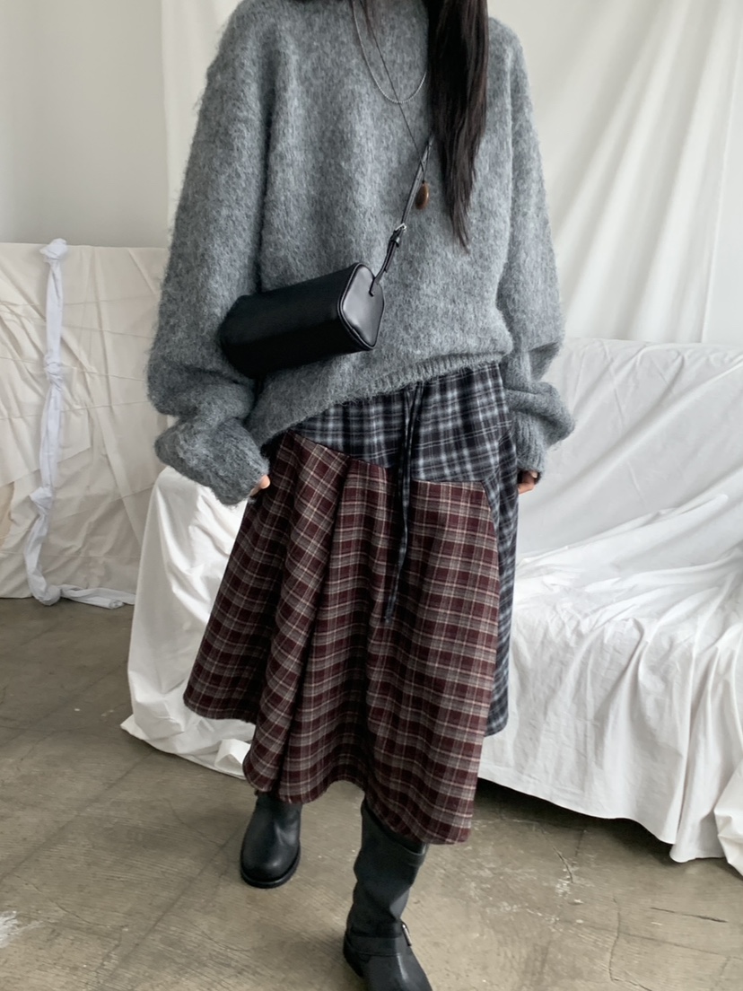 VAARA東大門㊣直郵女士新款休閑職業時尚熱賣25秋冬半身裙中短裙VAARA半身裙/中短裙