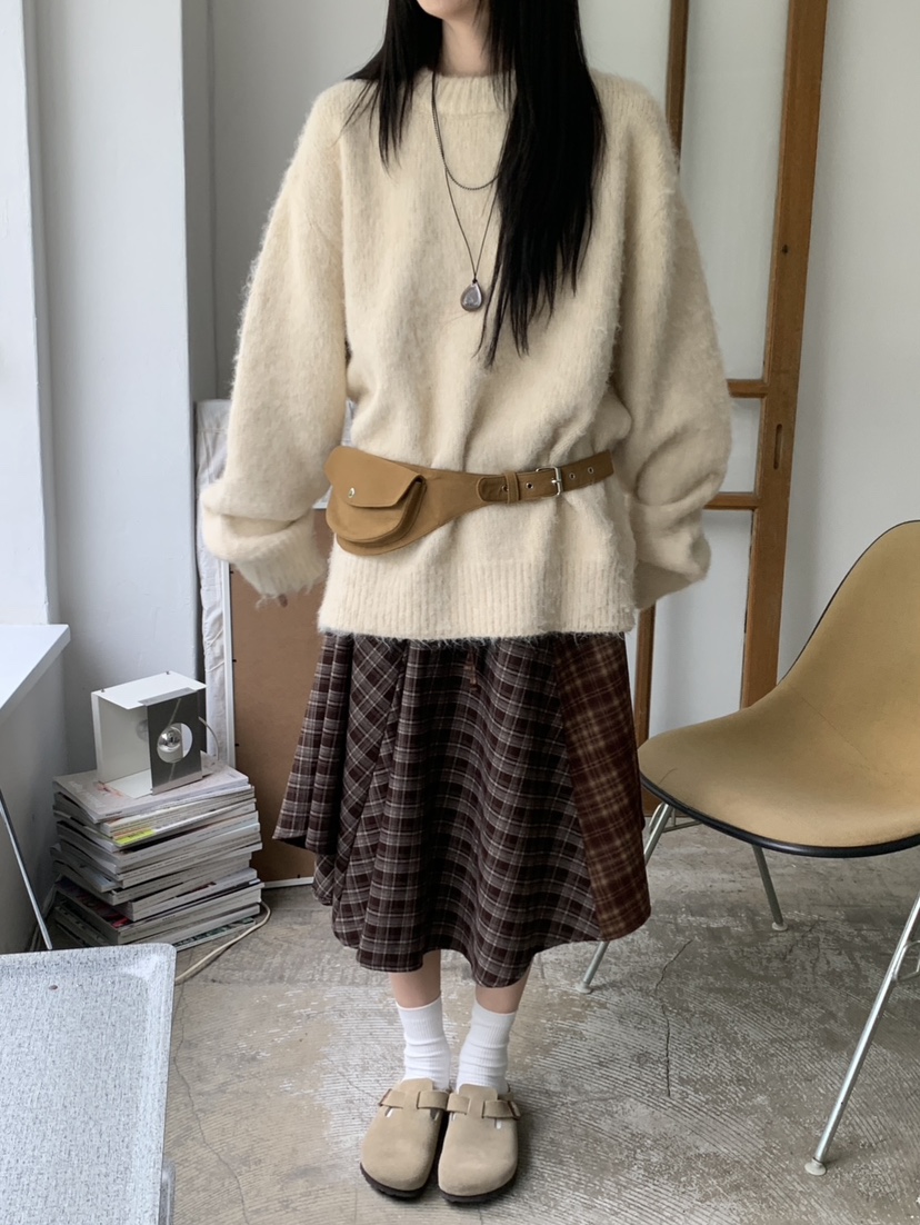 VAARA東大門㊣直郵女士新款休閑職業時尚熱賣25秋冬半身裙中短裙VAARA半身裙/中短裙