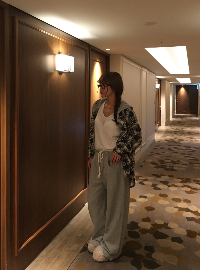LOVE PULL東大門㊣代購女士新款人氣熱賣休閑時尚推薦休閑褲LOVE PULL休閑褲