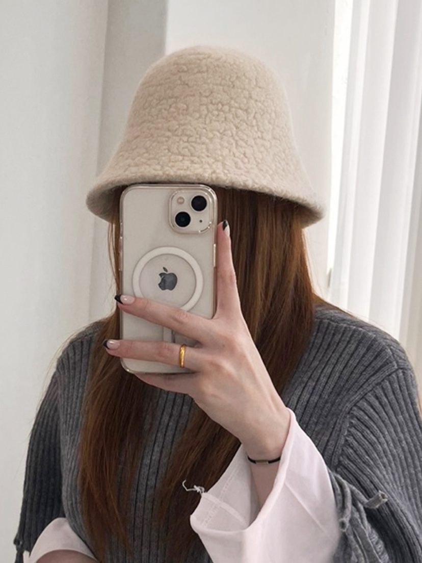 NICEALICE東大門㊣代購女裝新款推薦熱賣休閑職業人氣帽子羊毛NICEALICE帽子圖色1