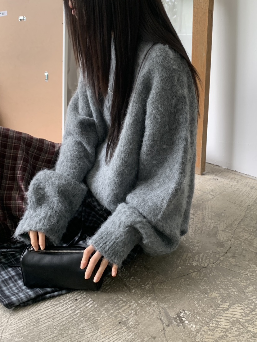 VAARA韓國代購㊣女士新品時尚真品職業人氣推薦休閑針織衫羊毛VAARA針織衫