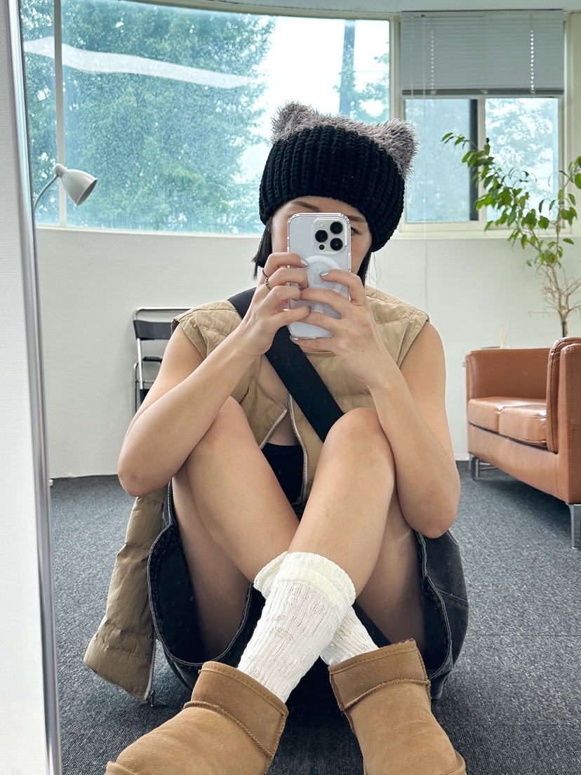 NICEALICE韓國代購㊣女裝新品休閑25秋冬推薦人氣真品時尚帽子NICEALICE帽子
