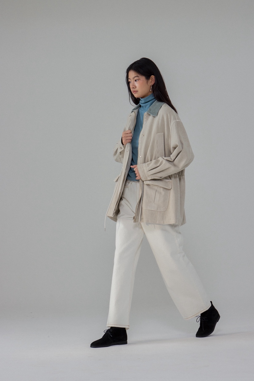 MILUI東大門㊣實拍女士新品25秋冬時尚職業熱賣休閑人氣夾克MILUI夾克