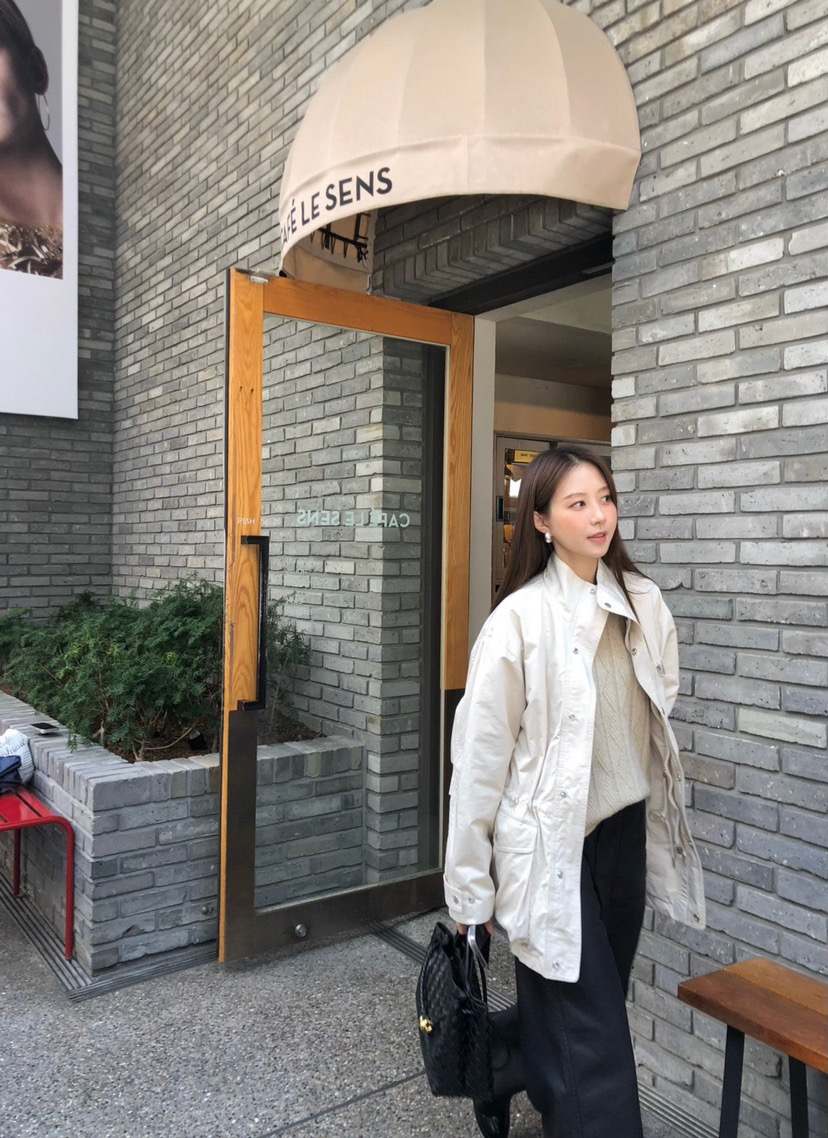 THE ABLE韓國代購㊣女士新品時尚25秋冬真品人氣職業夾克復古THE ABLE/TA夾克