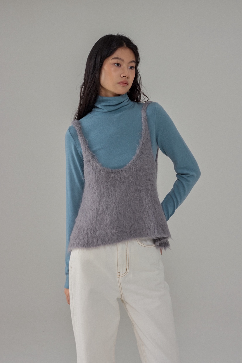 MILUI東大門㊣直郵女士新品25秋冬推薦職業真品休閑吊帶背心MILUI吊帶/背心