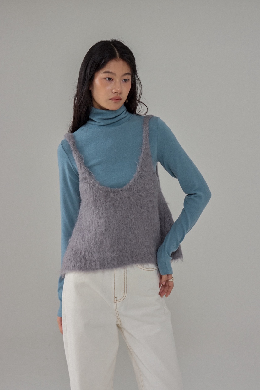 MILUI東大門㊣直郵女士新品25秋冬推薦職業真品休閑吊帶背心MILUI吊帶/背心