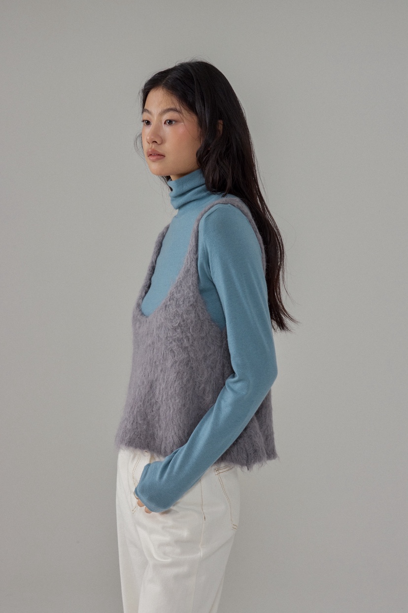 MILUI東大門㊣直郵女士新品25秋冬推薦職業真品休閑吊帶背心MILUI吊帶/背心