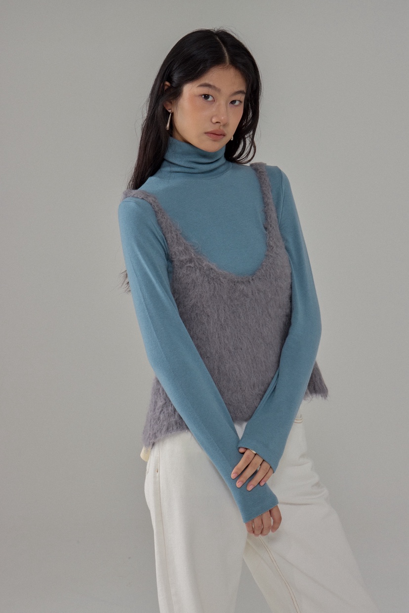 MILUI東大門㊣直郵女士新品25秋冬推薦職業真品休閑吊帶背心MILUI吊帶/背心
