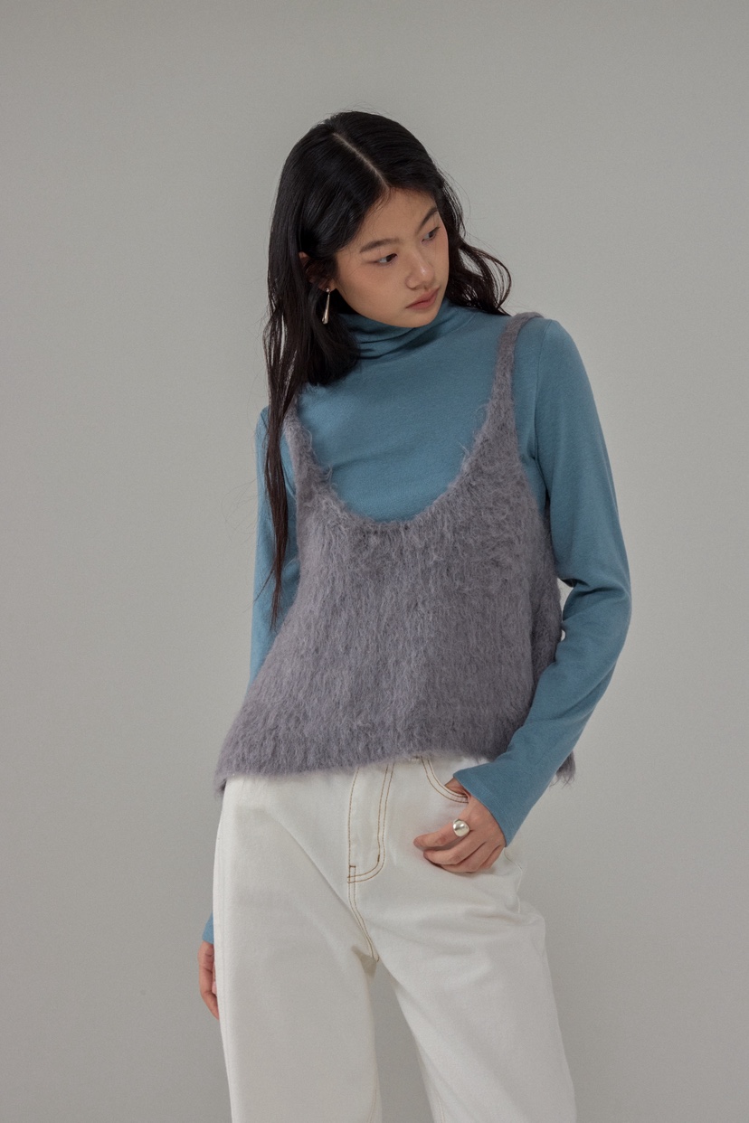 MILUI東大門㊣直郵女士新品25秋冬推薦職業真品休閑吊帶背心MILUI吊帶/背心