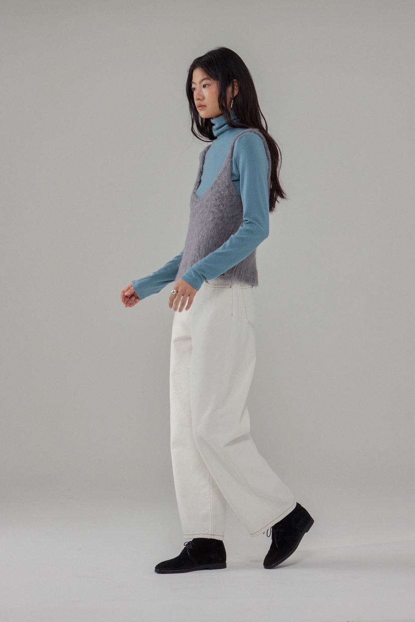 MILUI東大門㊣直郵女士新品25秋冬推薦職業真品休閑吊帶背心MILUI吊帶/背心