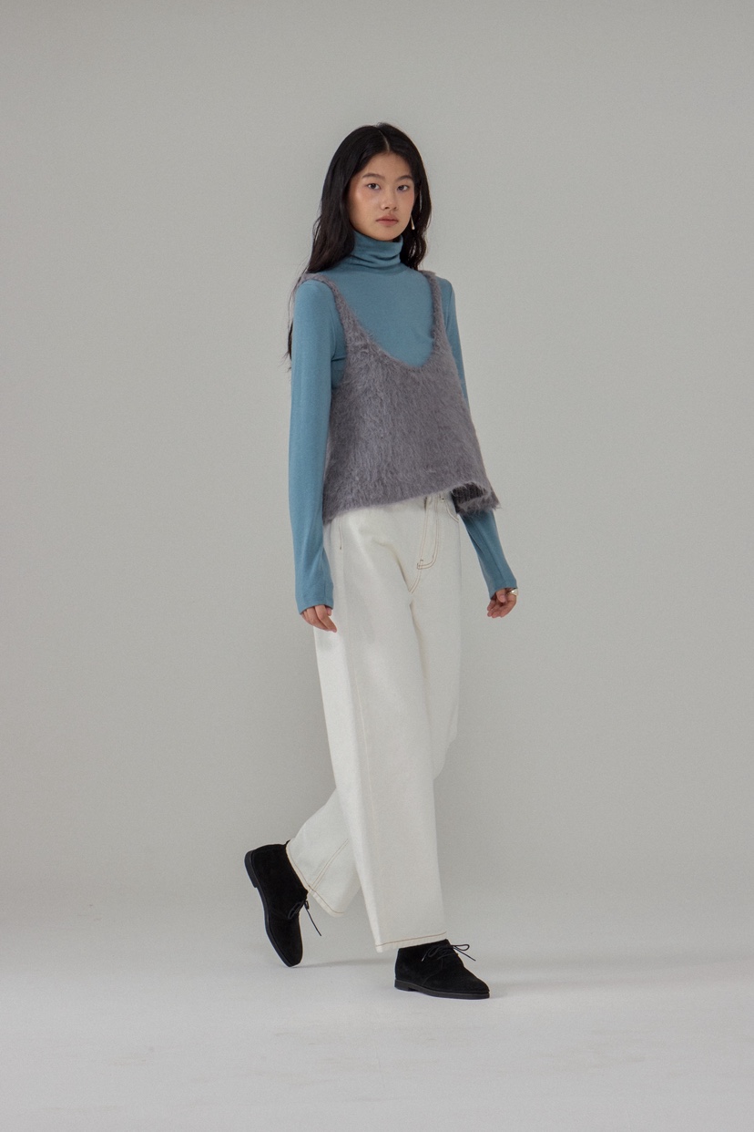 MILUI東大門㊣直郵女士新品25秋冬推薦職業真品休閑吊帶背心MILUI吊帶/背心