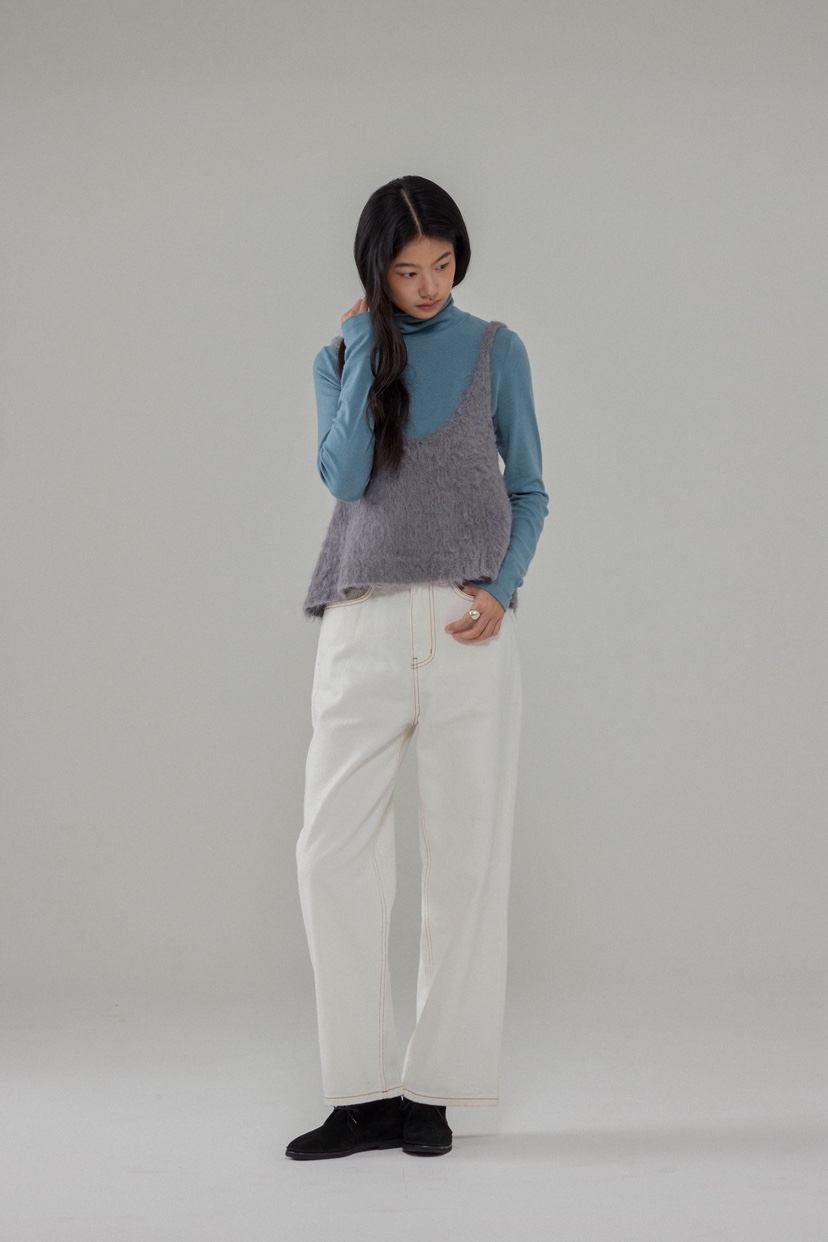 MILUI東大門㊣直郵女士新品25秋冬推薦職業真品休閑吊帶背心MILUI吊帶/背心