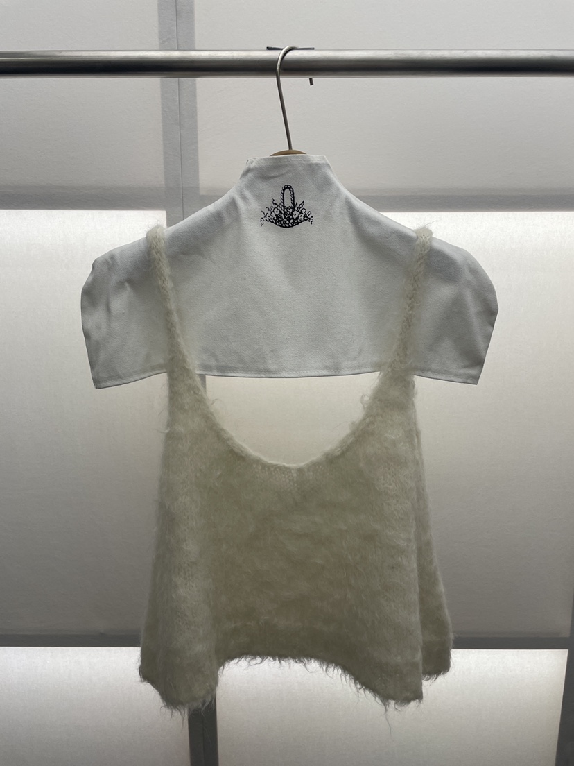MILUI東大門㊣直郵女士新品25秋冬推薦職業真品休閑吊帶背心MILUI吊帶/背心圖色2