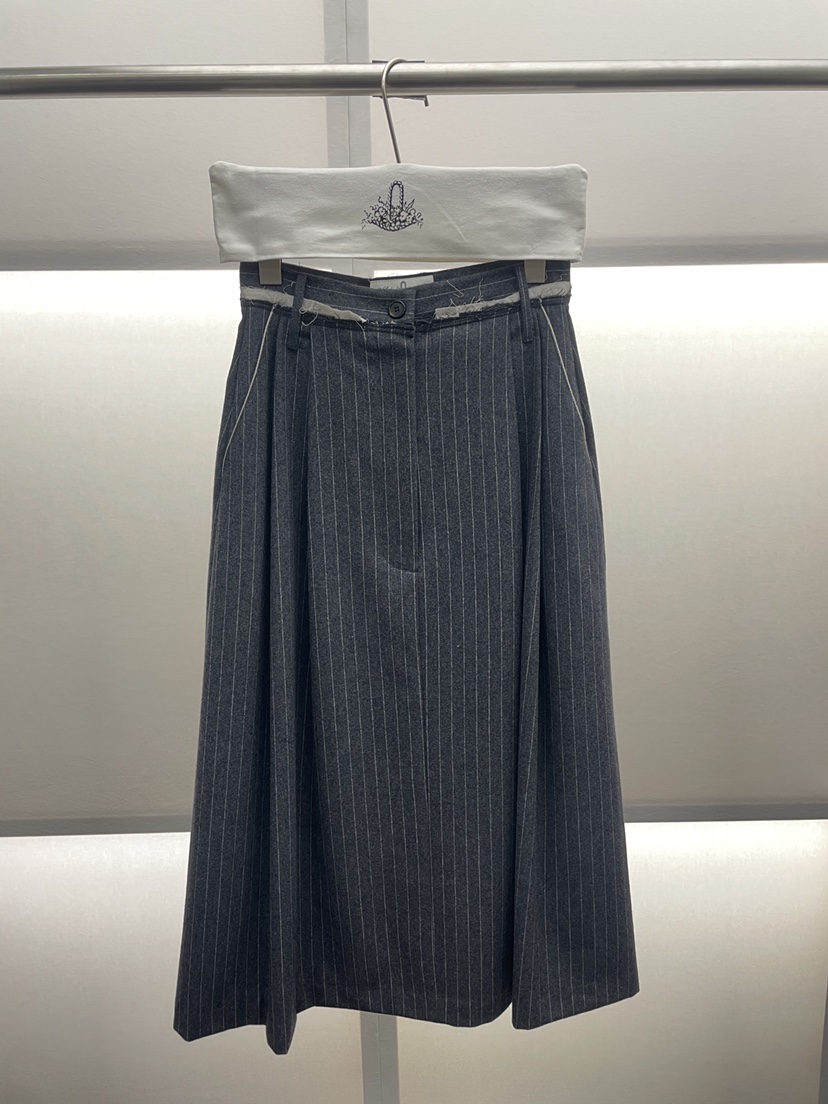 MILUI東大門㊣直郵女士新款休閑人氣職業真品25秋冬半身裙中短裙MILUI半身裙/中短裙圖色2