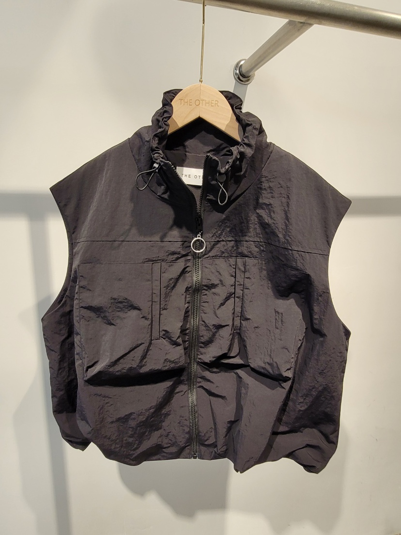 THE OTHER東大門㊣直郵女裝新品熱賣真品人氣休閑馬甲口袋THE OTHER馬甲圖色1