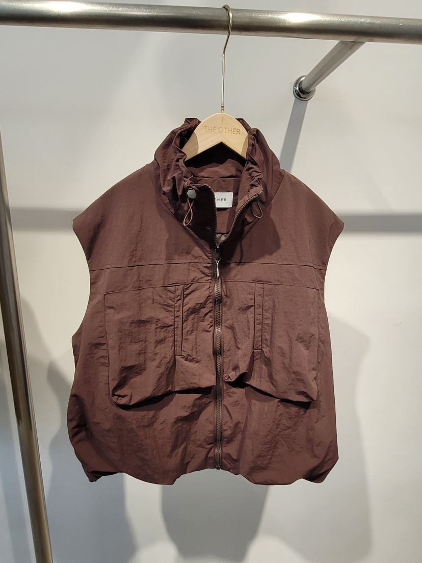 THE OTHER東大門㊣直郵女裝新品熱賣真品人氣休閑馬甲口袋THE OTHER馬甲圖色3