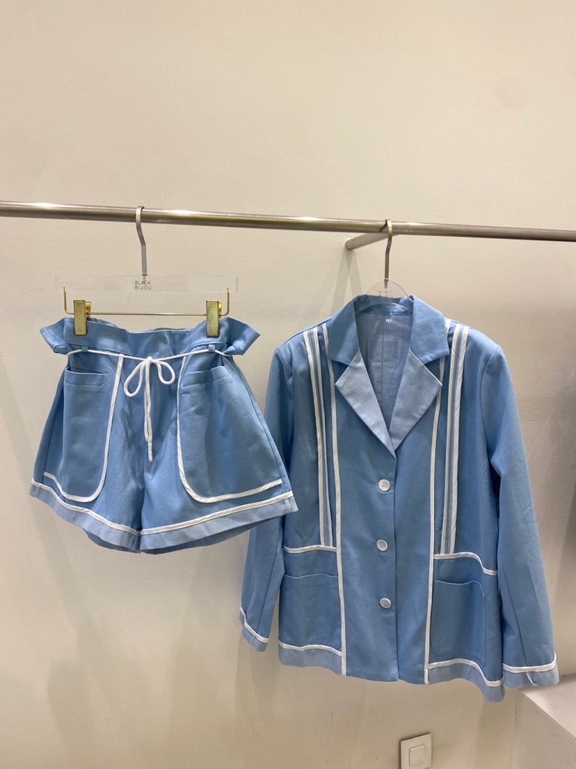 BLACK BIJOU東大門㊣直郵女士新品人氣時尚熱賣休閑25秋冬套裝BLACK BIJOU套裝圖色1