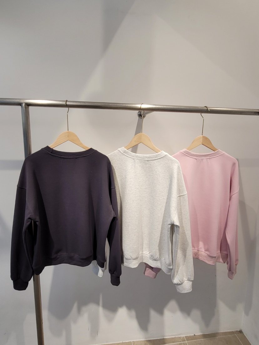 THE OTHER東大門㊣代購女士新款熱賣休閑人氣時尚衛衣刺繡鴨THE OTHER衛衣