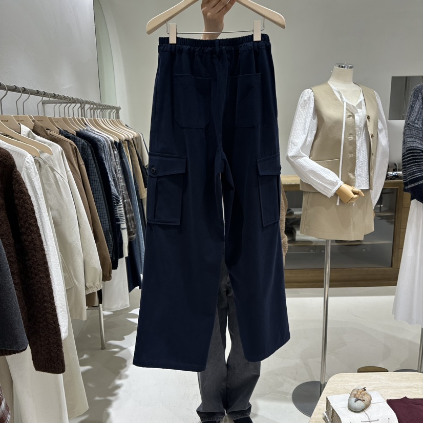 A WANT東大門㊣代購女裝新品25秋冬時尚職業人氣休閑休閑褲A WANT休閑褲