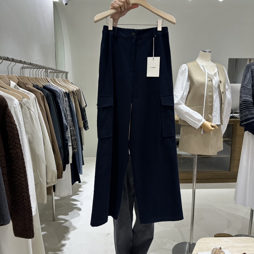 A WANT東大門㊣代購女裝新品25秋冬時尚職業人氣休閑休閑褲A WANT休閑褲圖色3