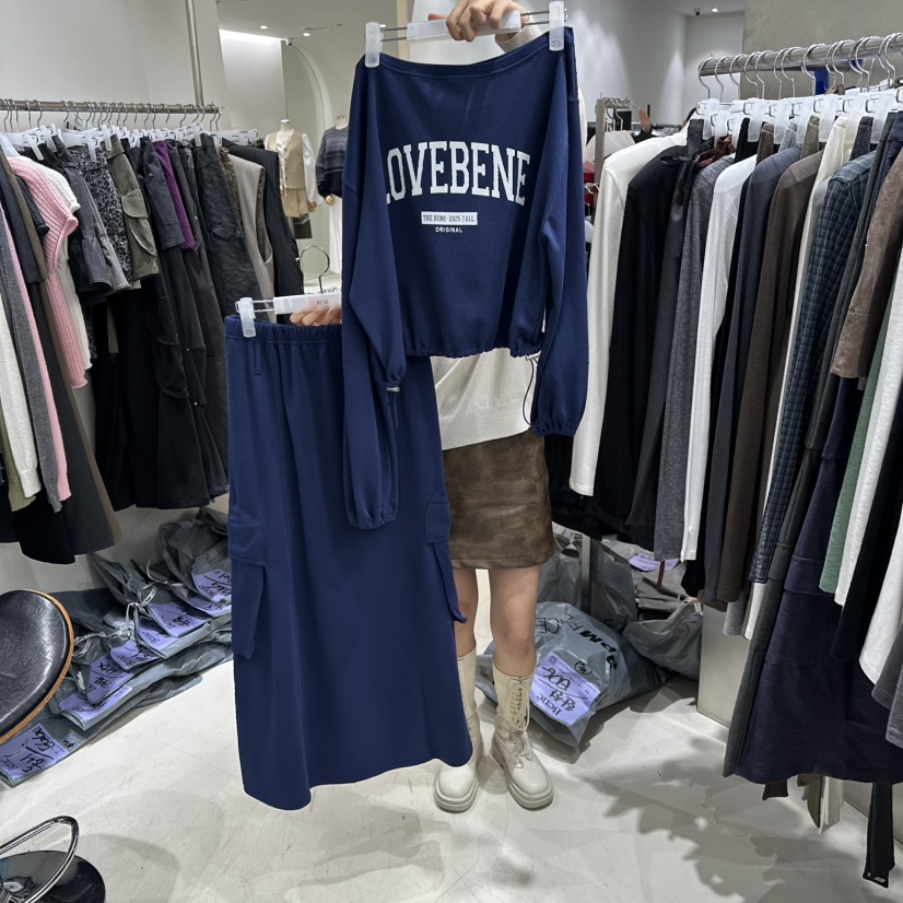 BENE東大門㊣實拍女士新款人氣職業推薦休閑時尚熱賣真品套裝BENE套裝圖色4