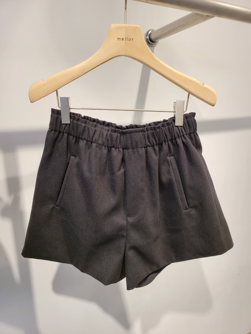 THE OTHER韓國代購㊣女士新款25秋冬真品熱賣休閑短褲羊毛THE OTHER短褲圖色2