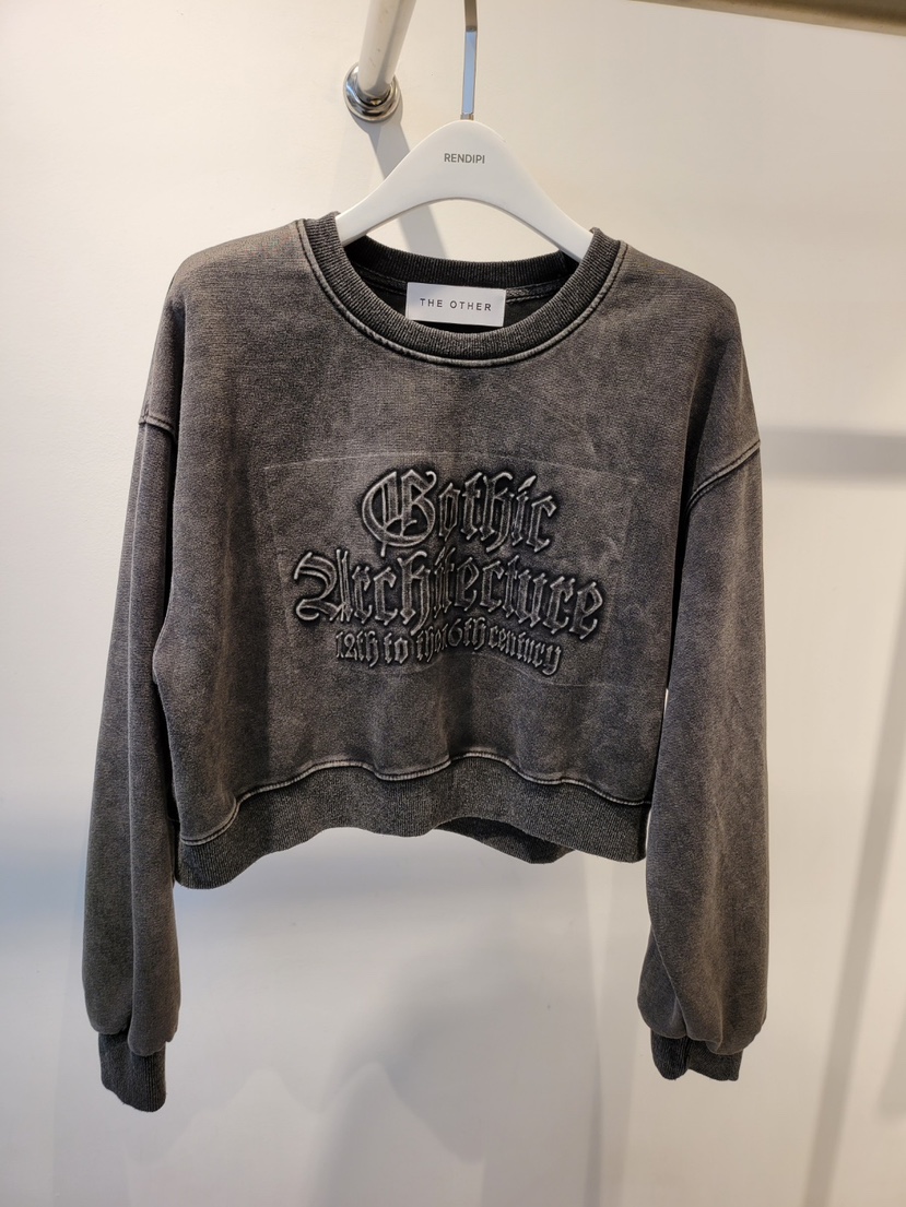 THE OTHER東大門㊣直郵女裝新品真品25秋冬時尚熱賣推薦衛衣THE OTHER衛衣圖色1