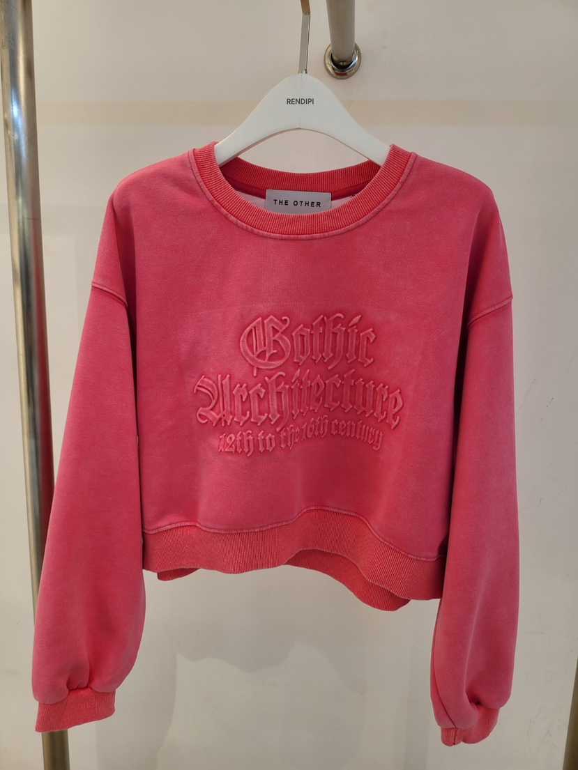 THE OTHER東大門㊣直郵女裝新品真品25秋冬時尚熱賣推薦衛衣THE OTHER衛衣圖色2