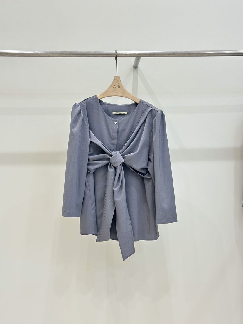 AUTUMN BEIGE-Q韓國代購㊣女裝新品職業休閑推薦襯衫蕾絲衫A.b/AUTUMN BEIGE襯衫/蕾絲衫圖色2