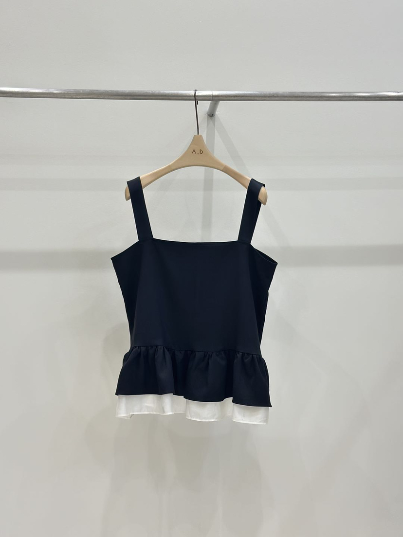 AUTUMN BEIGE-Q韓國代購㊣女士新款職業人氣25秋冬吊帶背心A.b/AUTUMN BEIGE吊帶/背心圖色2