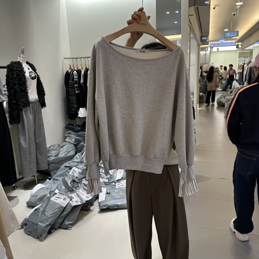 RENDER東大門㊣實拍女士新款職業真品休閑熱賣時尚推薦衛衣RENDER衛衣圖色1