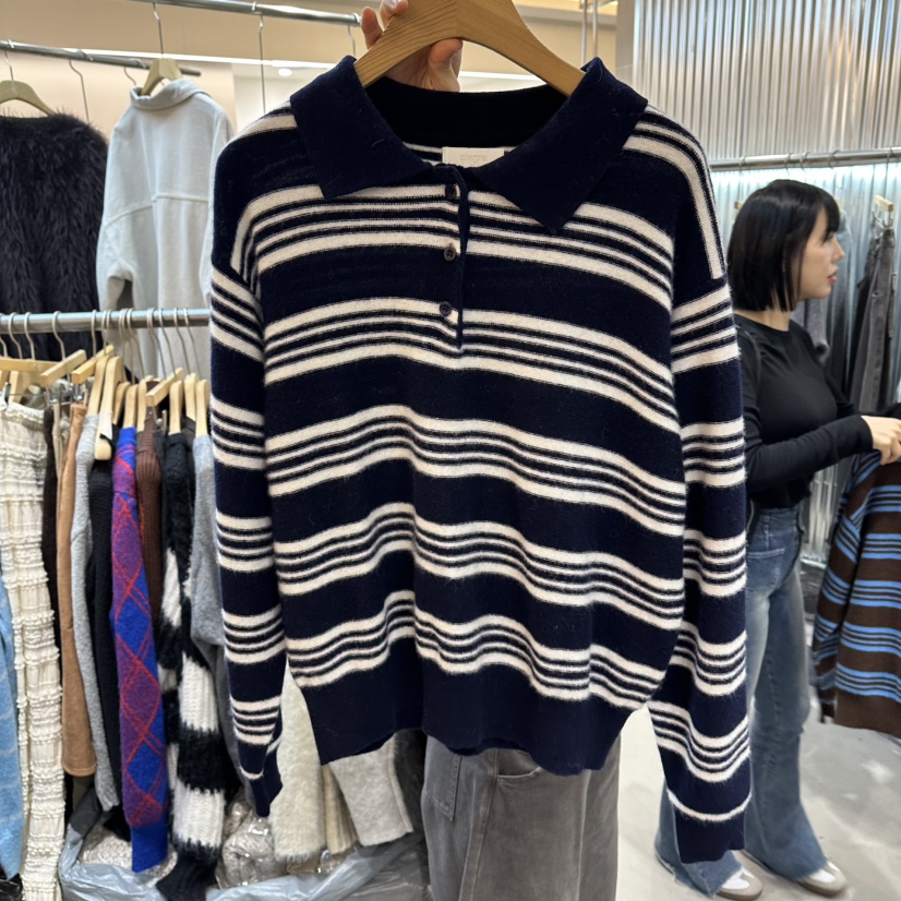 ALEGRE東大門㊣代購女裝新品真品人氣熱賣職業25秋冬推薦毛衣ALEGRE毛衣圖色1