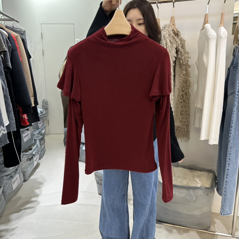 RENDER韓國直郵㊣女士新品職業推薦人氣時尚休閑真品長袖T恤RENDER長袖T恤