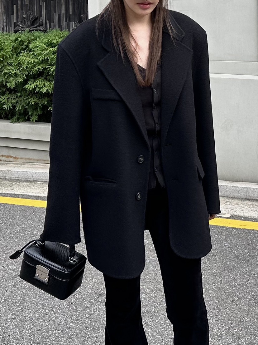 BOWIE東大門㊣直郵女士新品職業推薦熱賣25秋冬人氣夾克手工BOWIE夾克
