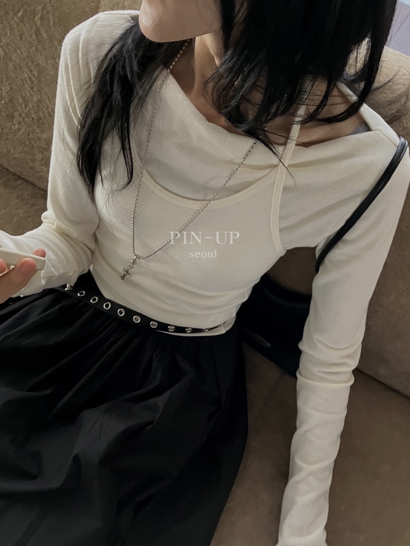 PIN-UP東大門㊣代購女士新款推薦時尚25秋冬熱賣真品休閑套裝PIN-UP套裝