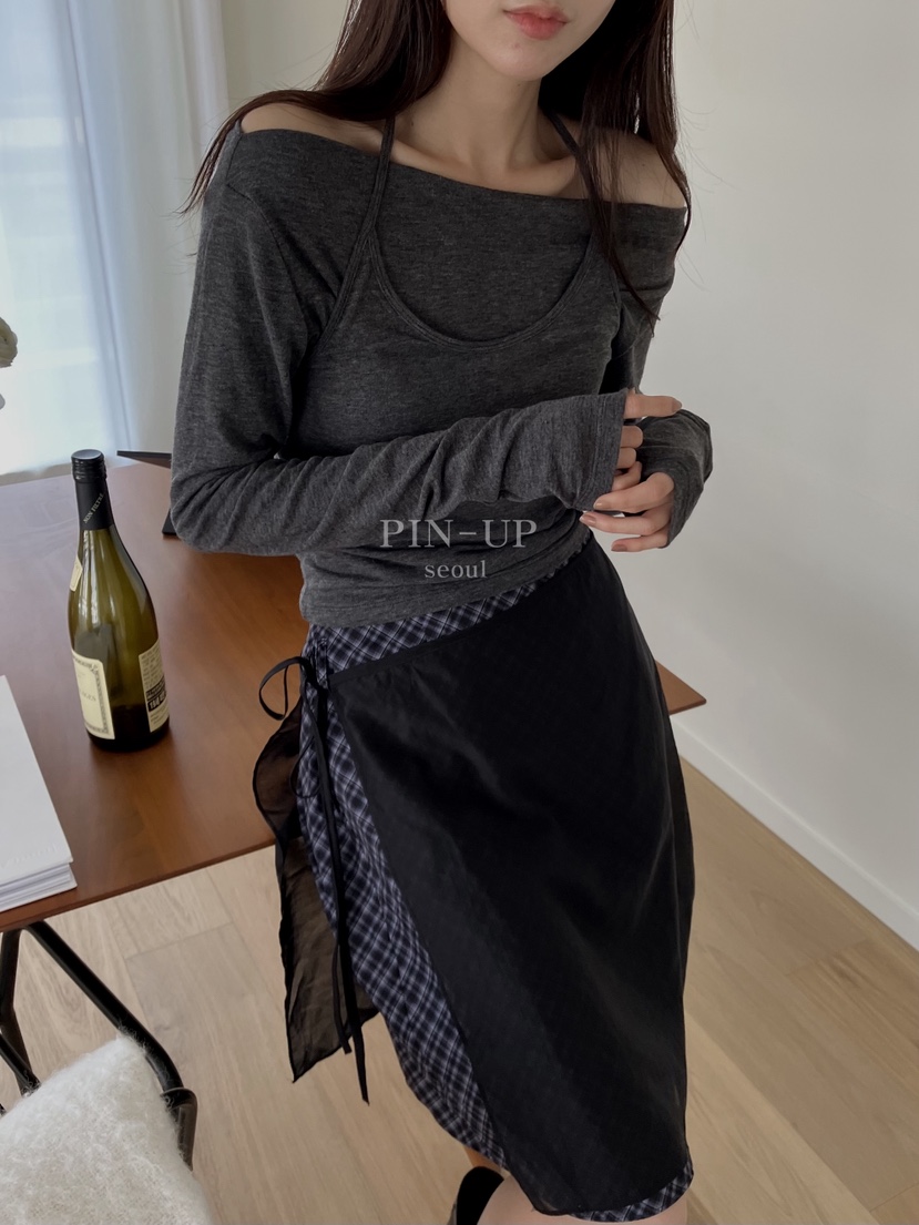 PIN-UP東大門㊣代購女士新款推薦時尚25秋冬熱賣真品休閑套裝PIN-UP套裝