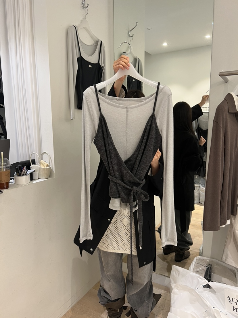 AUBE東大門㊣實拍女裝新品職業推薦人氣時尚熱賣25秋冬套裝AUBE套裝圖色1