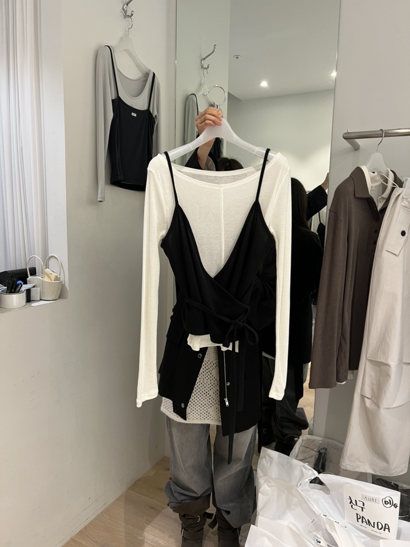 AUBE東大門㊣實拍女裝新品職業推薦人氣時尚熱賣25秋冬套裝AUBE套裝圖色2