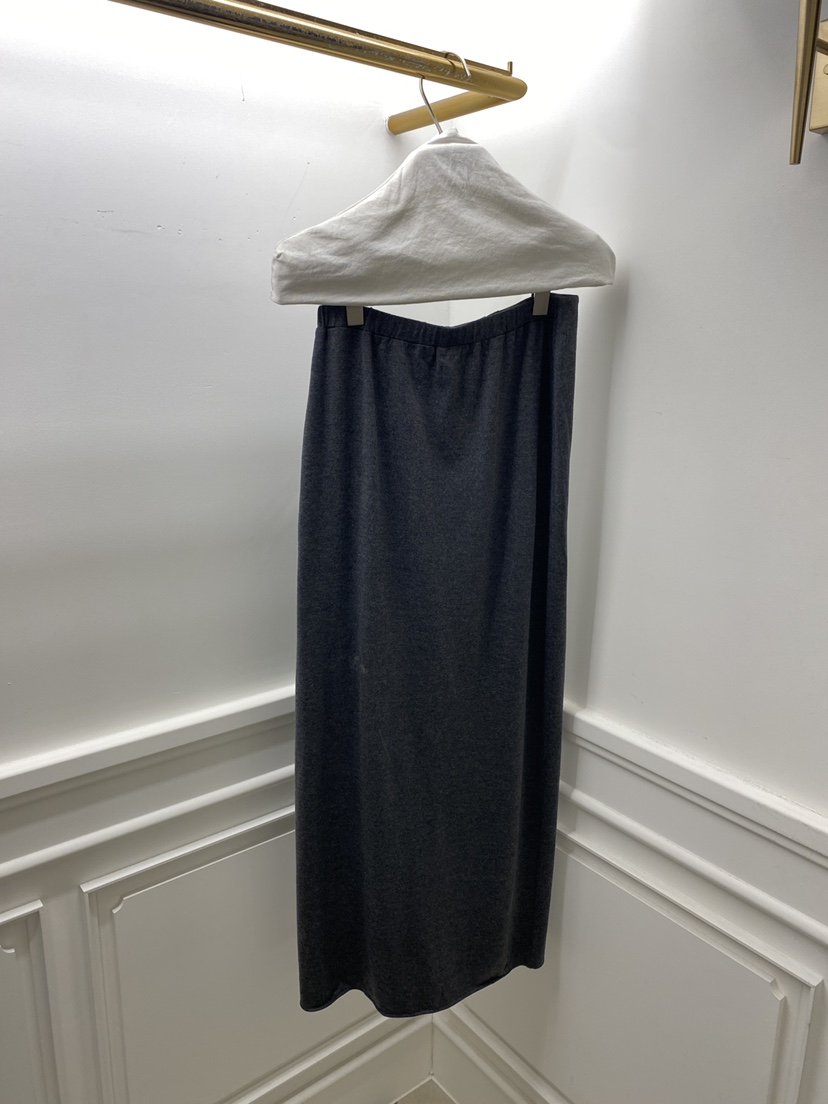ETER東大門㊣實拍女裝新款職業推薦真品熱賣時尚休閑長裙開衩eter/VERSO長裙