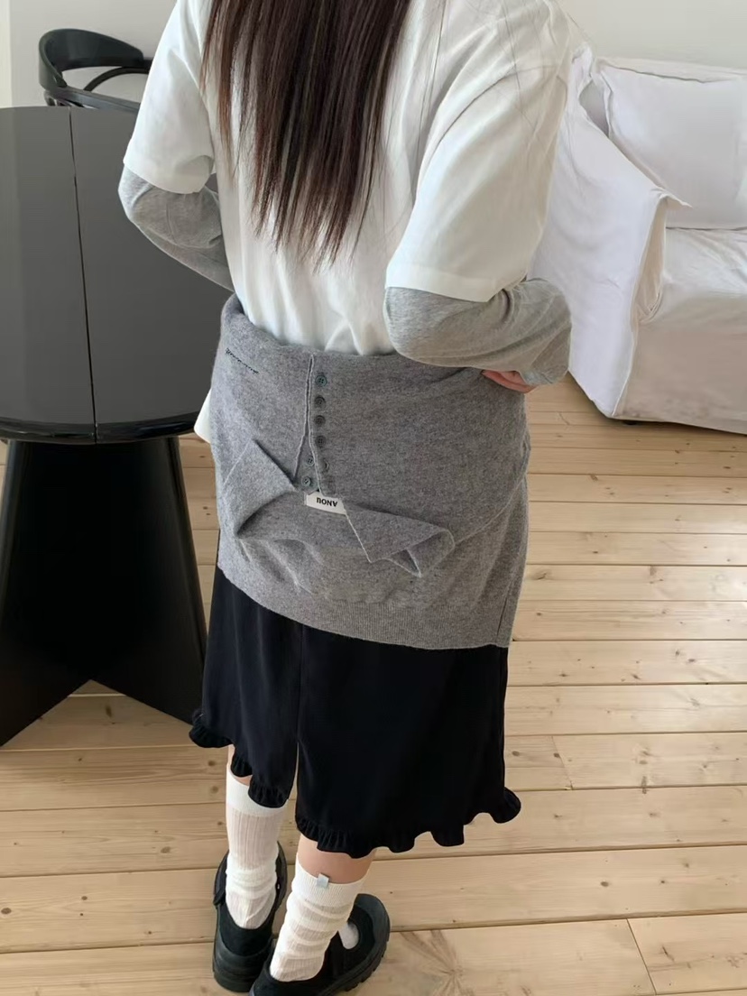 ANOU韓國直郵㊣女裝新款熱賣25秋冬推薦真品職業休閑人氣T恤ANOUT恤