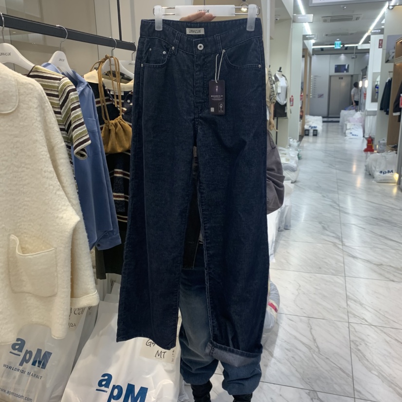RUMIRU/AWEAR東大門㊣代購女士新品真品熱賣職業牛仔褲不褪色awear/RUMIRU牛仔褲圖色1