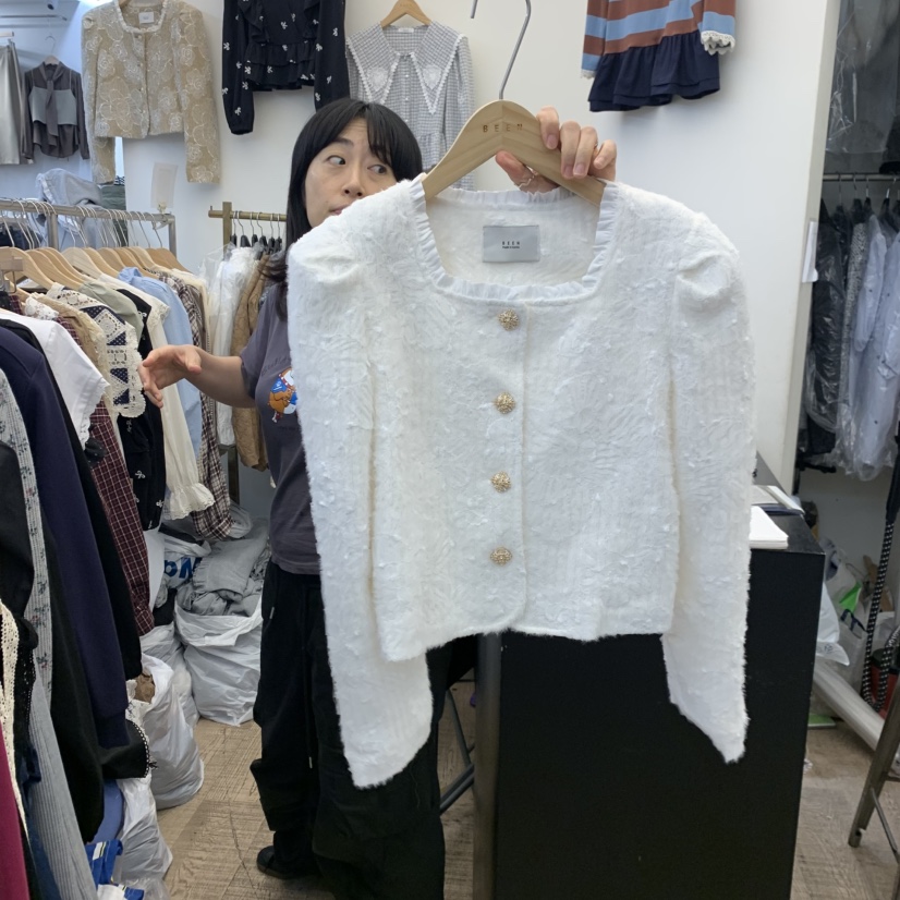 BEEN-A東大門㊣實拍女裝新款25秋冬真品職業人氣推薦熱賣夾克BEEN-A夾克圖色2