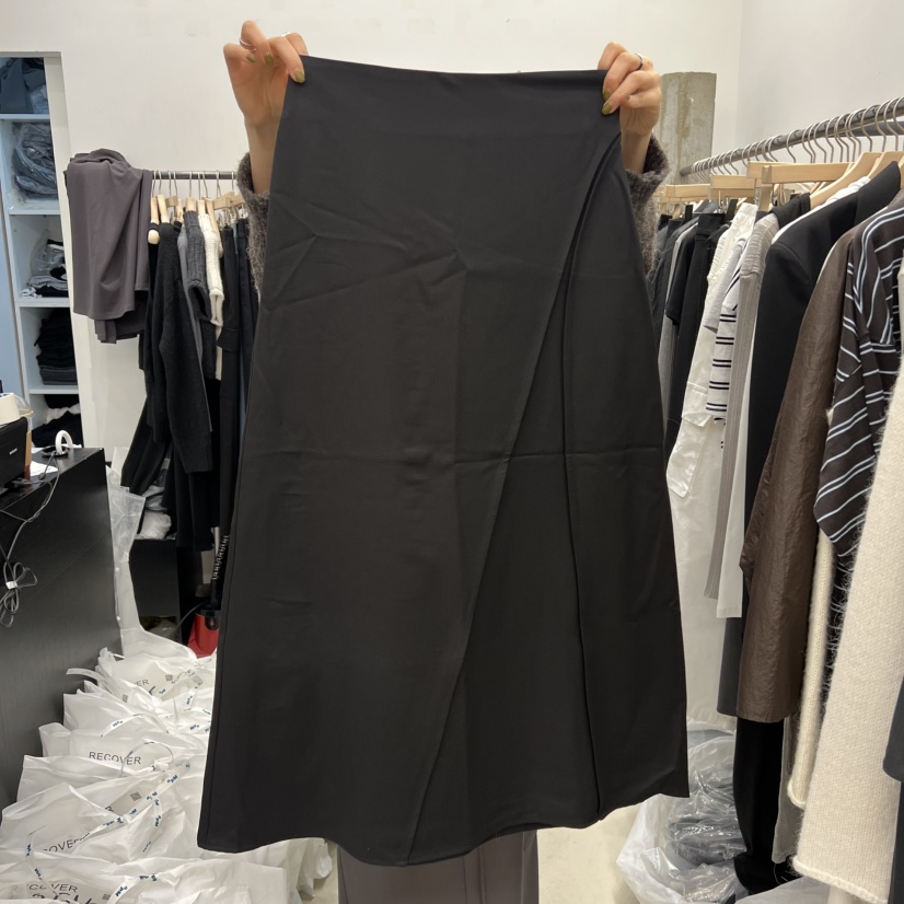 RECOVER東大門㊣實拍女士新品25秋冬推薦真品職業半身裙中短裙RECOVER/MOMENT半身裙/中短裙圖色2