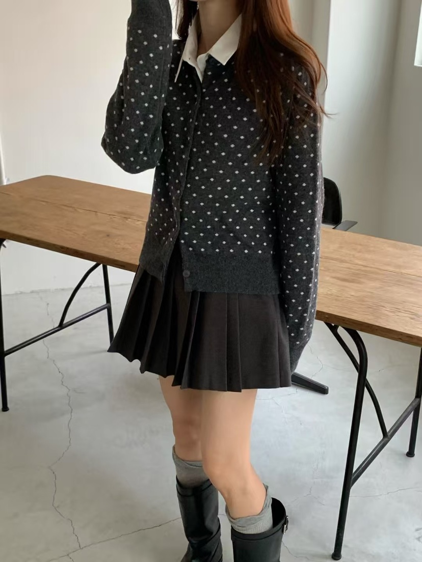 ANOU東大門㊣直郵女裝新款休閑25秋冬時尚職業人氣熱賣針織衫ANOU針織衫