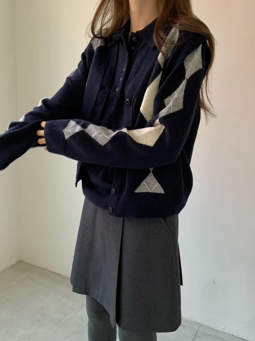 ANOU韓國代購㊣女裝新品熱賣推薦時尚真品休閑25秋冬職業馬甲ANOU馬甲