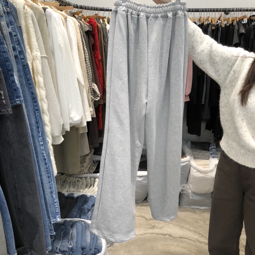 ALMOND PEPE韓國代購㊣女裝新品人氣時尚推薦25秋冬休閑褲ALMOND PEPE休閑褲