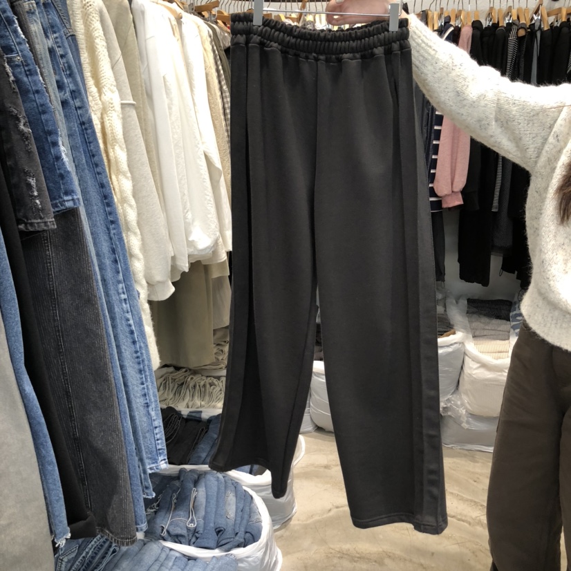 ALMOND PEPE韓國代購㊣女裝新品人氣時尚推薦25秋冬休閑褲ALMOND PEPE休閑褲圖色2