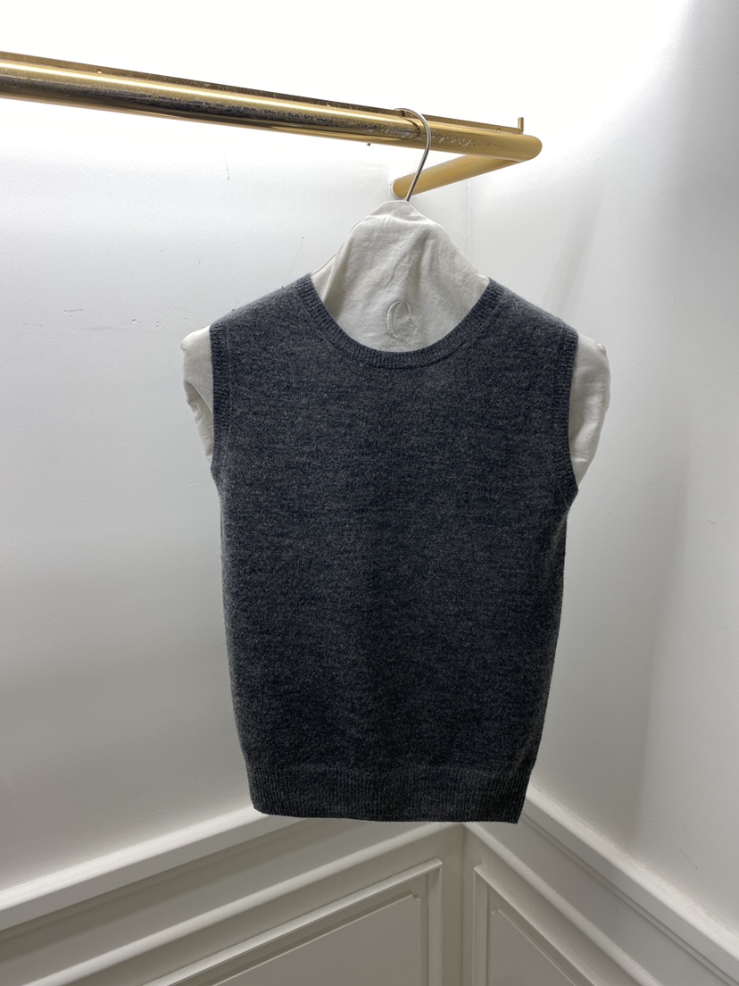 ETER東大門㊣代購女裝新款真品職業推薦25秋冬吊帶背心羊駝eter/VERSO吊帶/背心圖色2