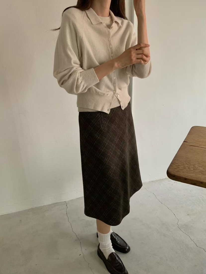 ANOU東大門㊣實拍女裝新品熱賣真品人氣休閑職業半身裙中短裙ANOU半身裙/中短裙